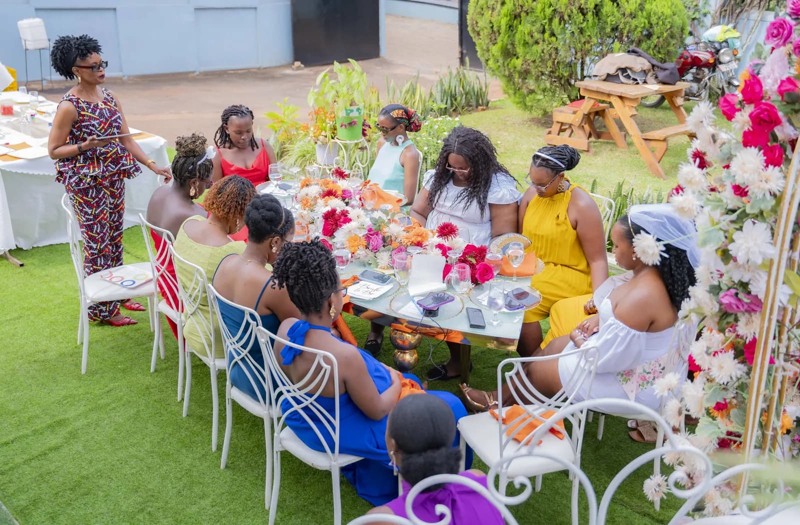 Bridal shower fellowship moment 6