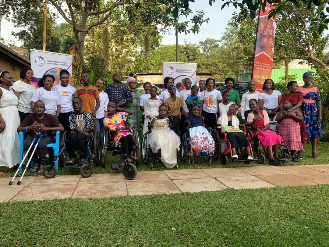 Visit to Kampala School for the Physically Handicapped archive moment 3