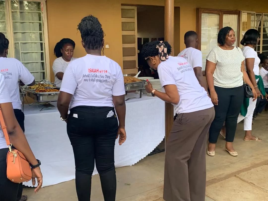 Visit to Kampala School for the Physically Handicapped archive moment 4