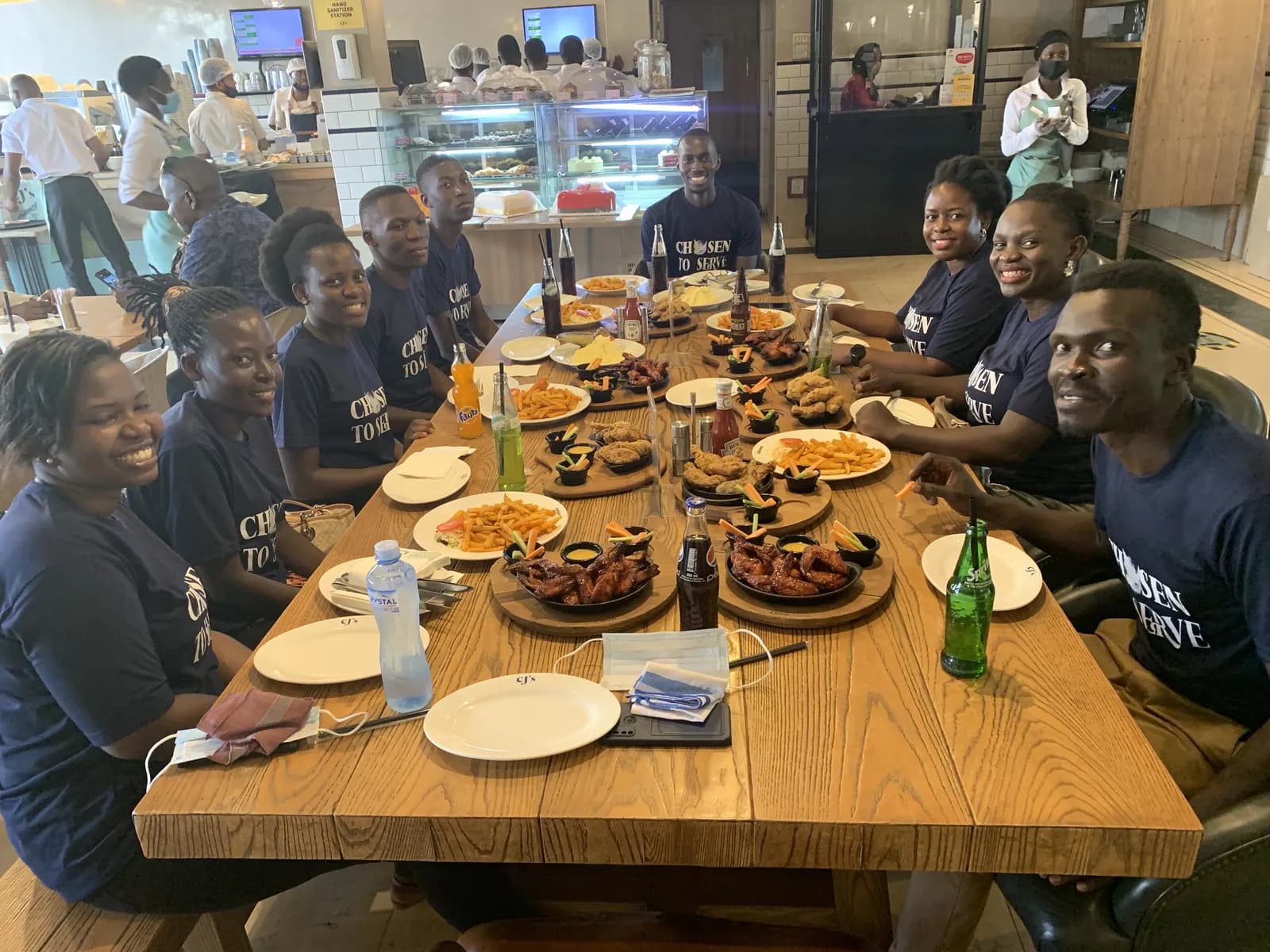 Workers fellowship following mission archive moment 3