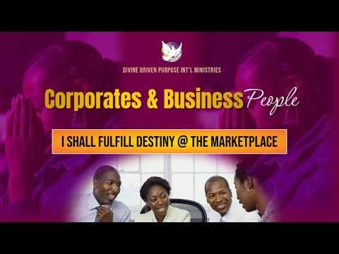 I Shall Fulfill Destiny @ The Marketplace | Col.3:23-24 | God's Amb. Jo Butele